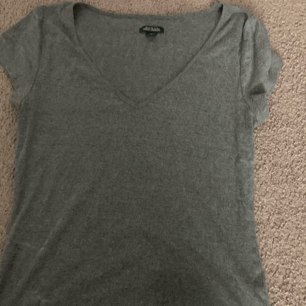 Girls grey tee